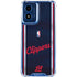 NBA Los Angeles Clippers Distressed Red Moto G 5G (2024) Clear Case